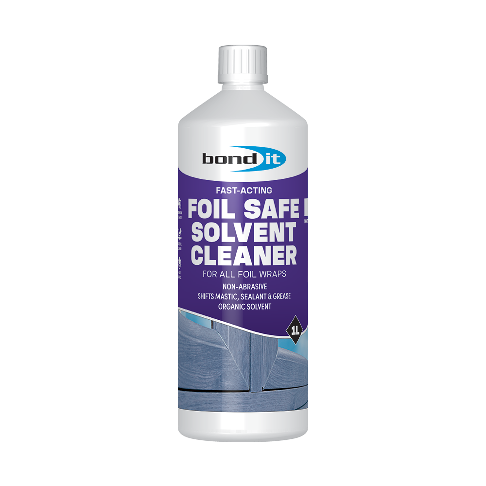 BONDIT FOIL SAFE SOLVENT CLEANER CLEAR 1L