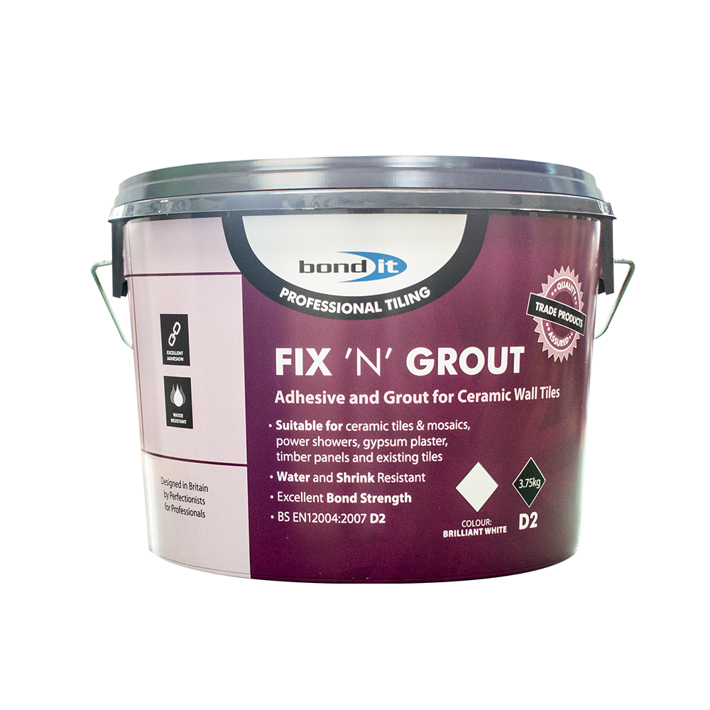 BONDIT FIX 'N' GROUT TILE ADHESIVE & GROUT 3.75K st